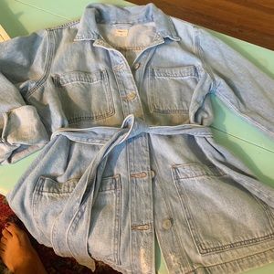 Super Trendy Denim Trench by GAP